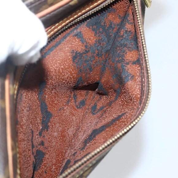 LOUIS VUITTON Monogram Marly Dragonne GM Clutch Bag M51825 LV Auth gh849 - Picture 15 of 16